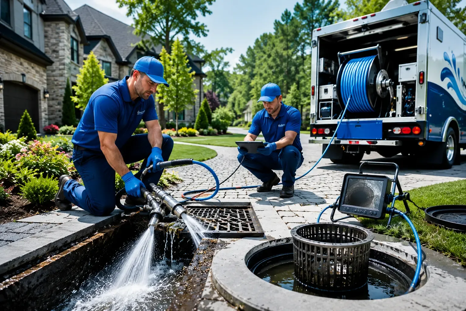 Local outdoor drain cleaning professionals in Raymond, KS